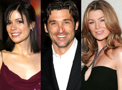 Lauren Stamile, Patrick Dempsey, Ellen Pompeo Lauren Stamile, Patrick Dempsey, Ellen Pompeo